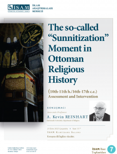 The So-Called “Sunnitization” Moment in Ottoman Religious History