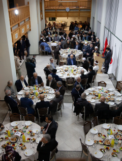 Muslim Scholars Gathered for Iftar at İSAM