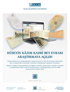 Hüseyin Kâzım Kadri Evrakı Araştırmaya Açıldı