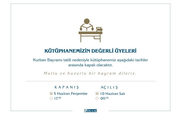 Duyuru - Bayram Tatili